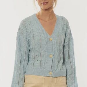 Amuse Society Capella Sweater - Blue Whisper